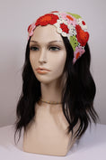 Load image into Gallery viewer, Woven Flower Bandana