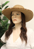 Load image into Gallery viewer, Layered Fringe Straw Hat