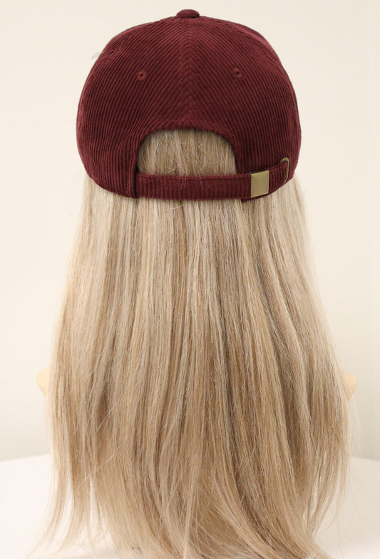 Corduroy Baseball Cap