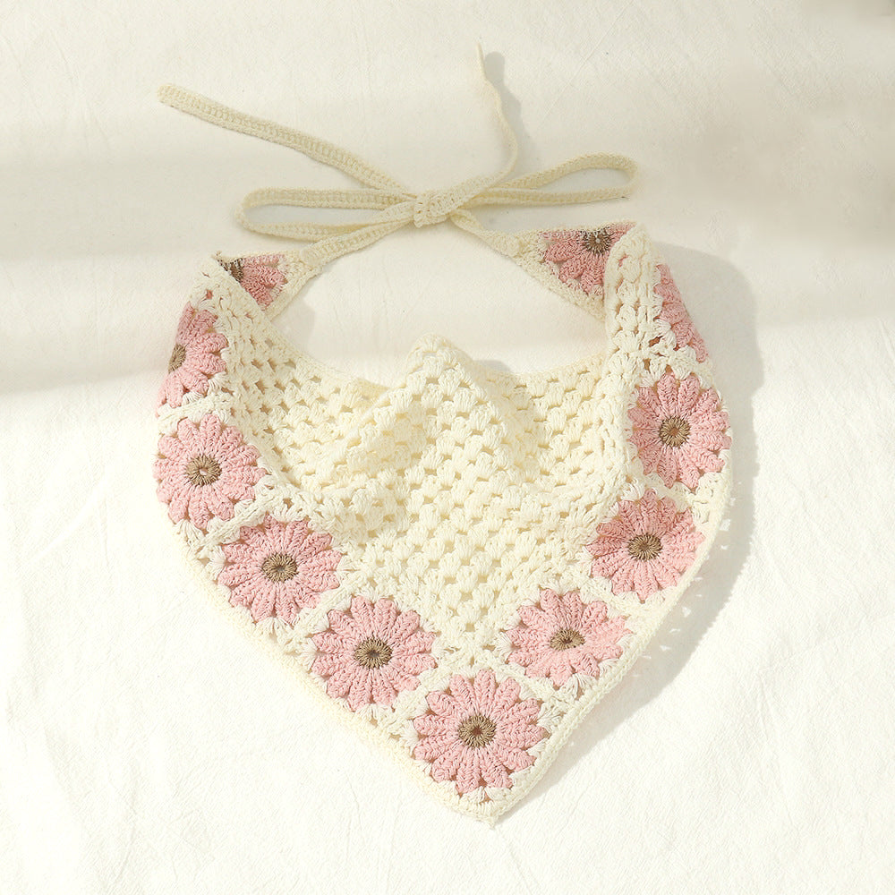 Crochet Sunflower Headband