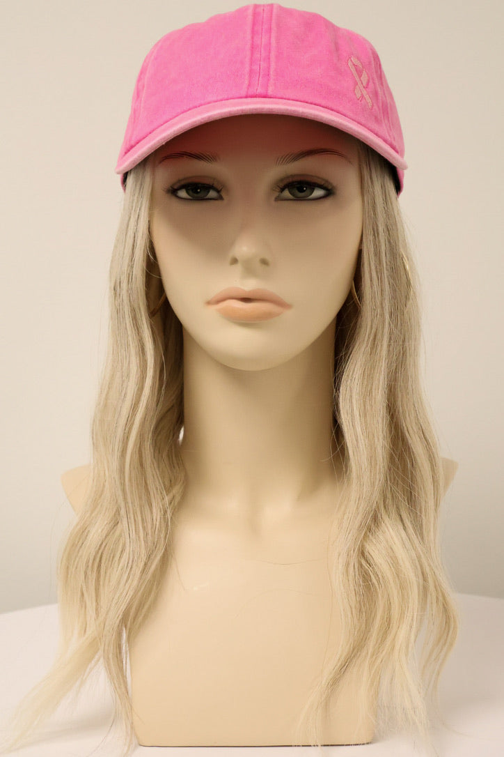 BREAST CANCER RIBBON CAP