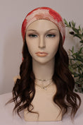 Load image into Gallery viewer, Pleated Floral Head Scarf
