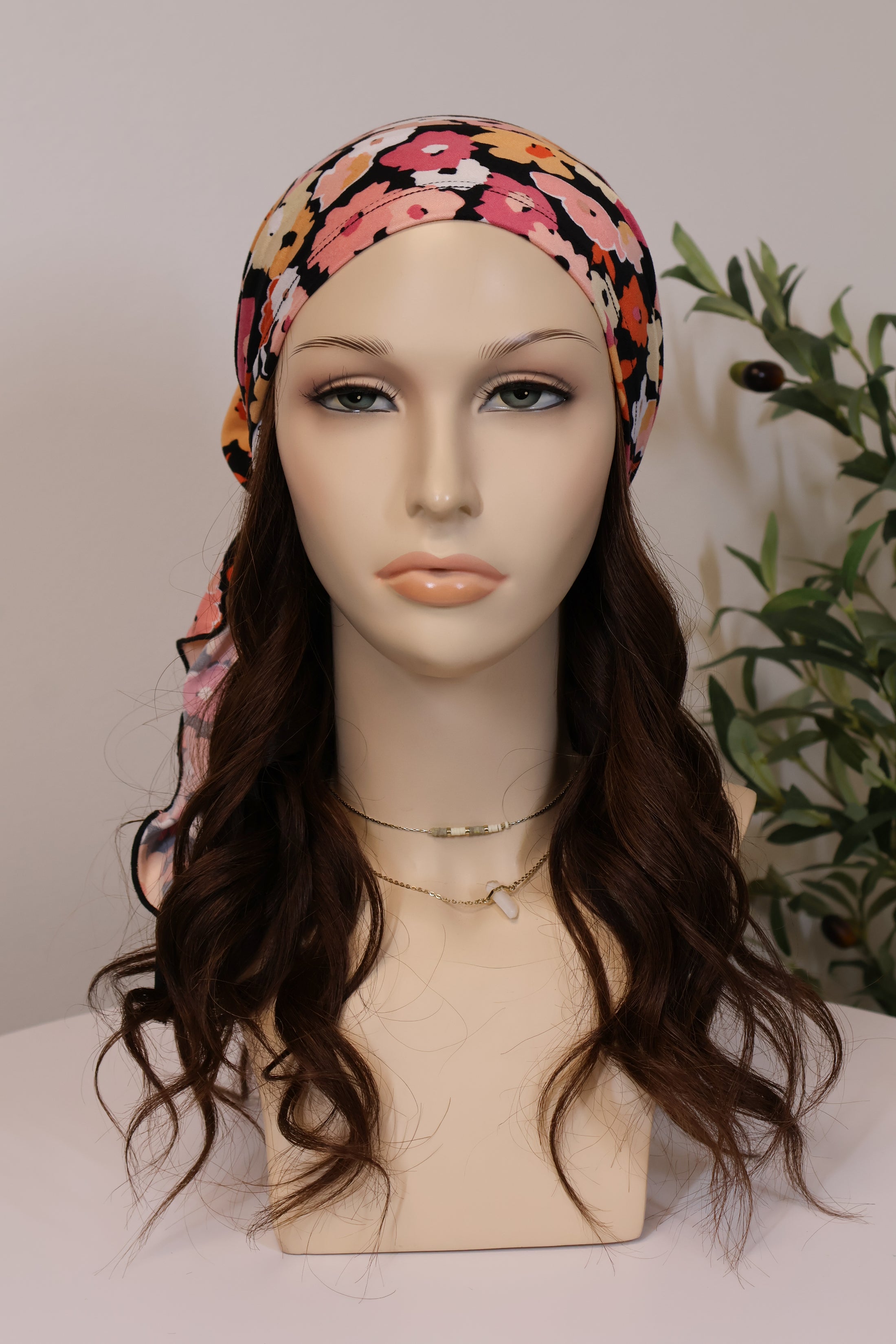 Pre-tied Head Scarf