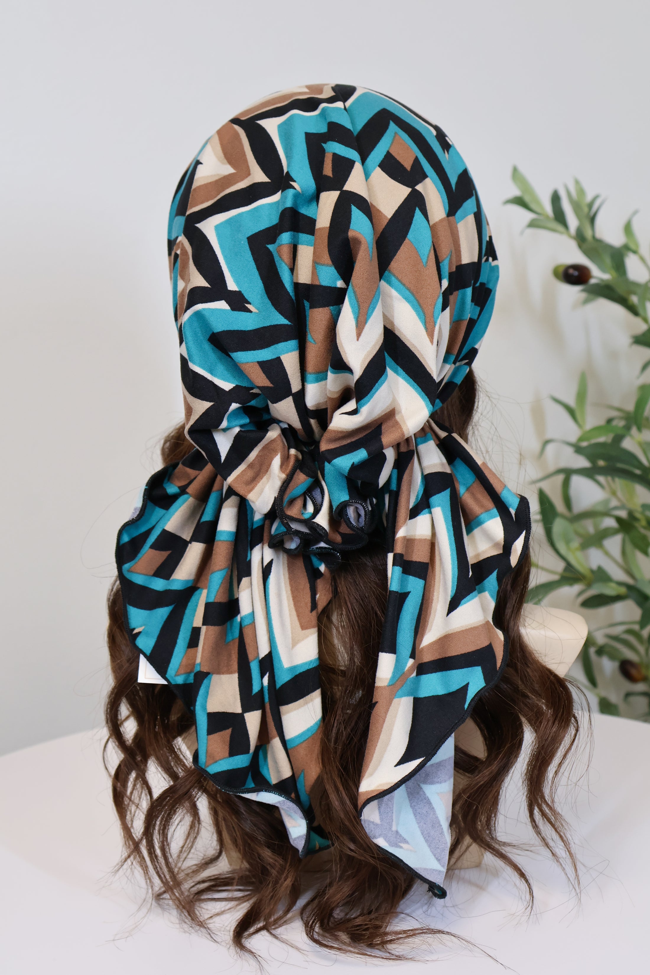 Pre-tied Head Scarf