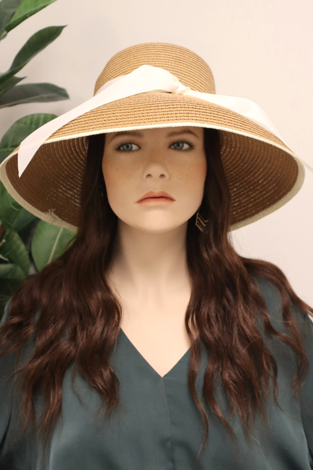 Hepburn Style Straw Hat