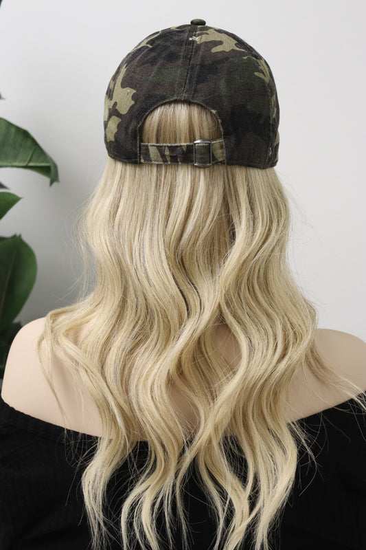 Distressed Camo Hat